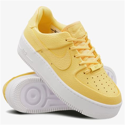 baby schuhe nike force 1 low gelb